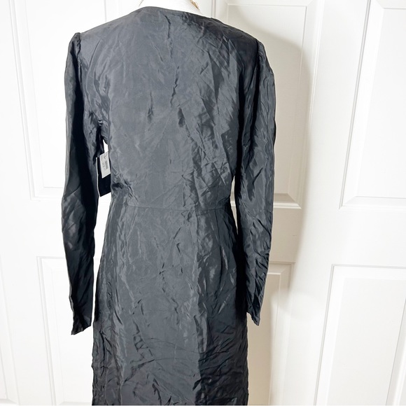 By Malene Birger Red Bixia Stretch Crepe Dress - Picture 10 of 13